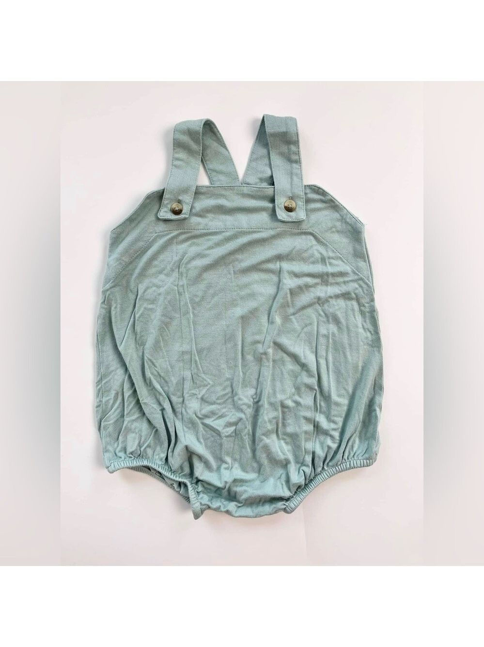 Kate Quinn Bamboo Overall‎ Teal Romper